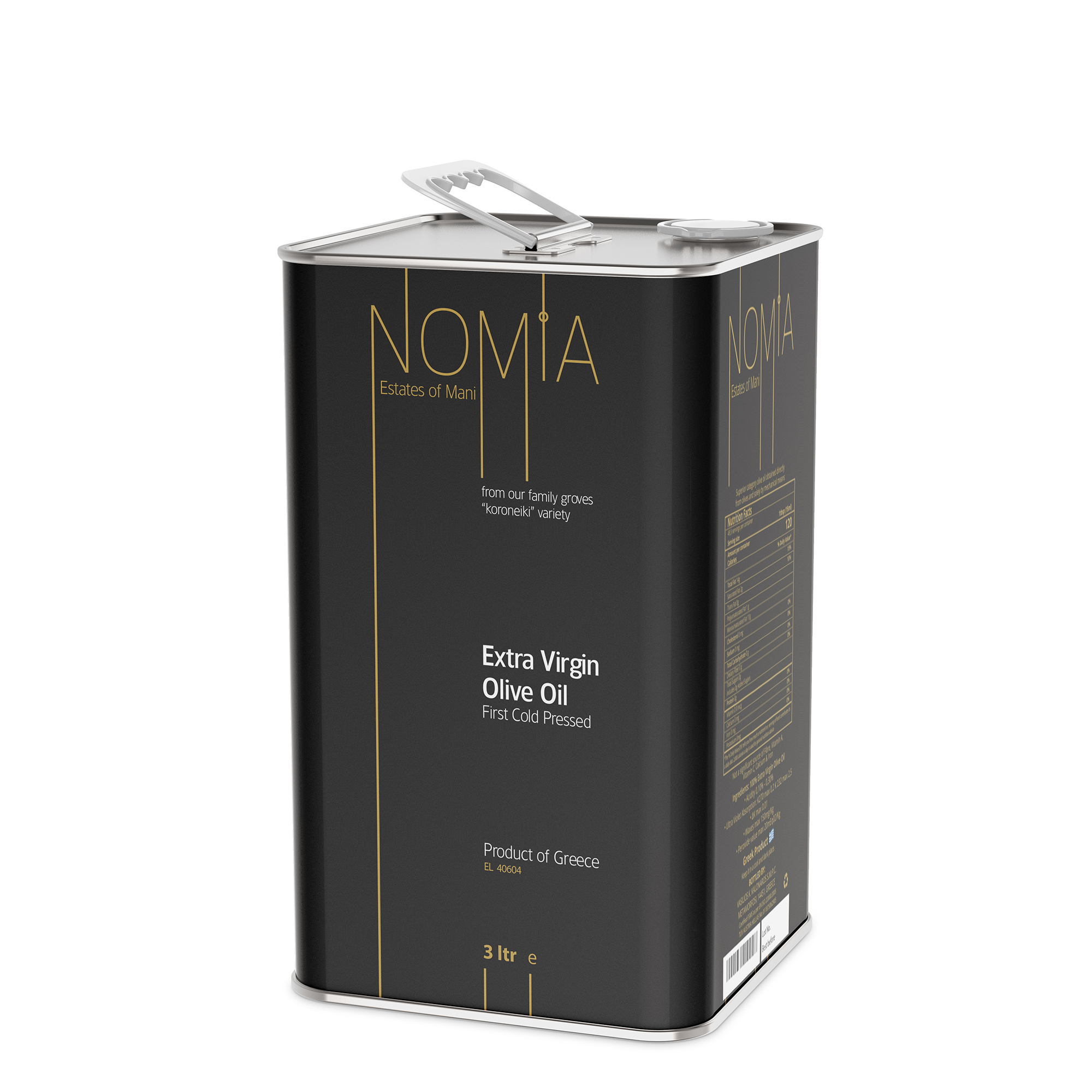 Extra Virgin Olive Oil – Tin (3 Litre)
