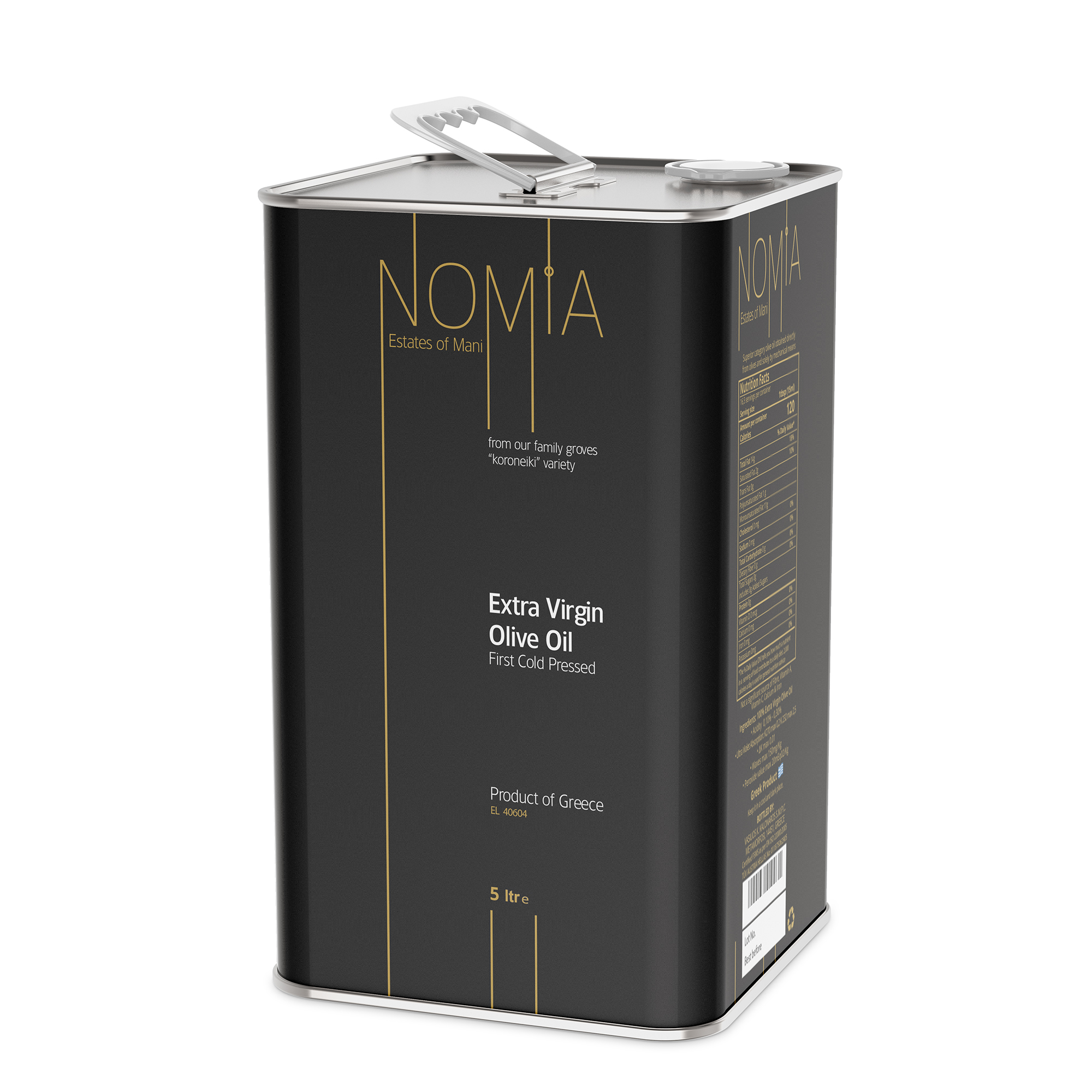Extra Virgin Olive Oil – Tin (5 litre)